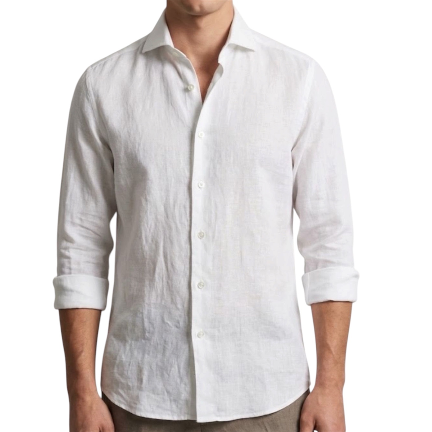 camicia in puro lino