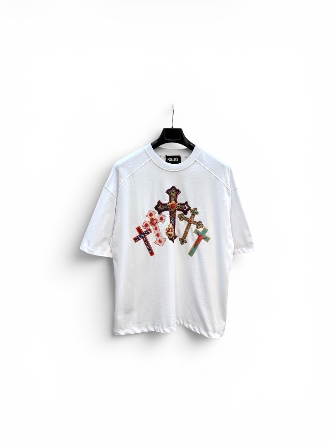 T-shirt con croci
