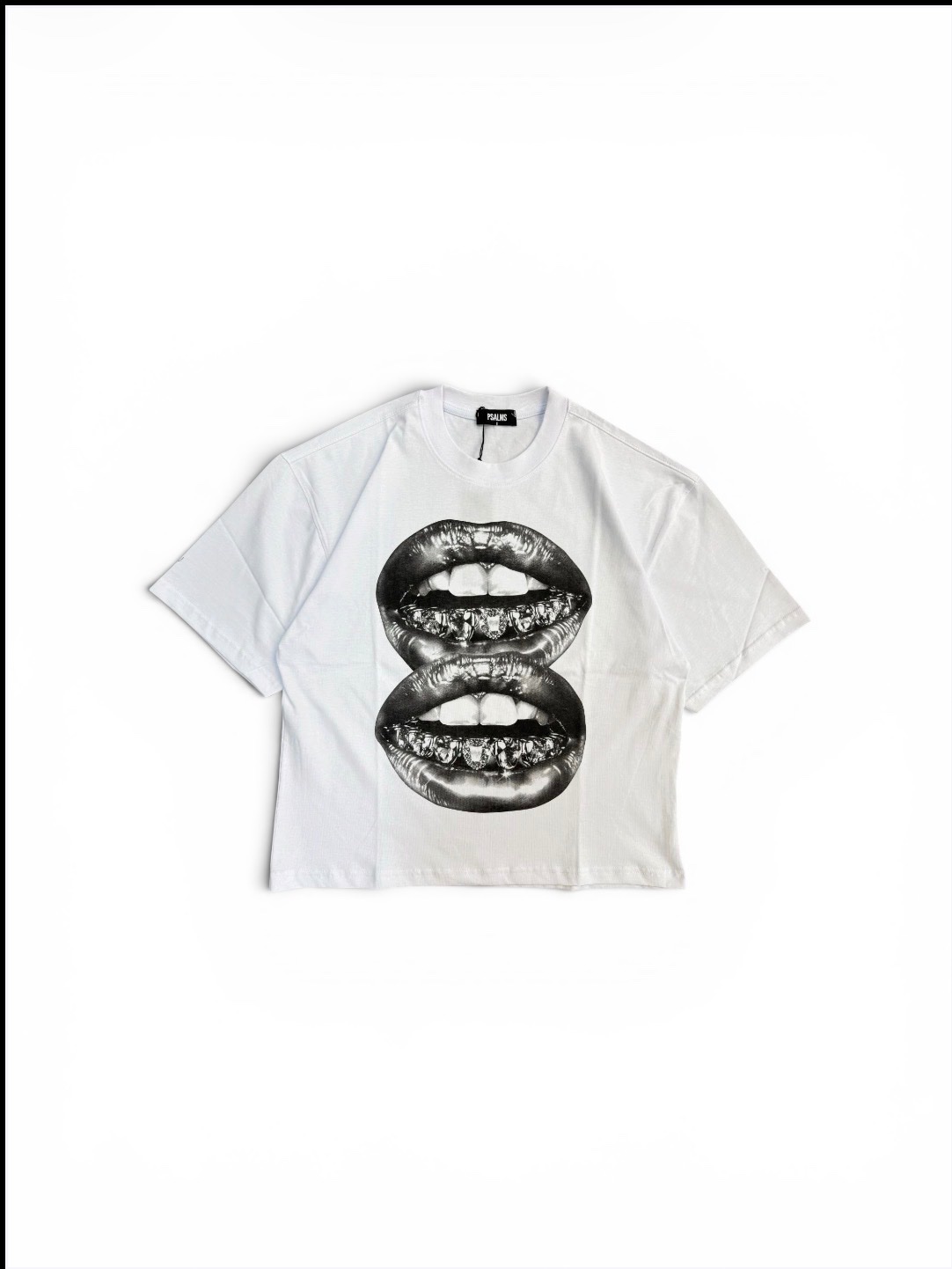 T-shirt con bacio