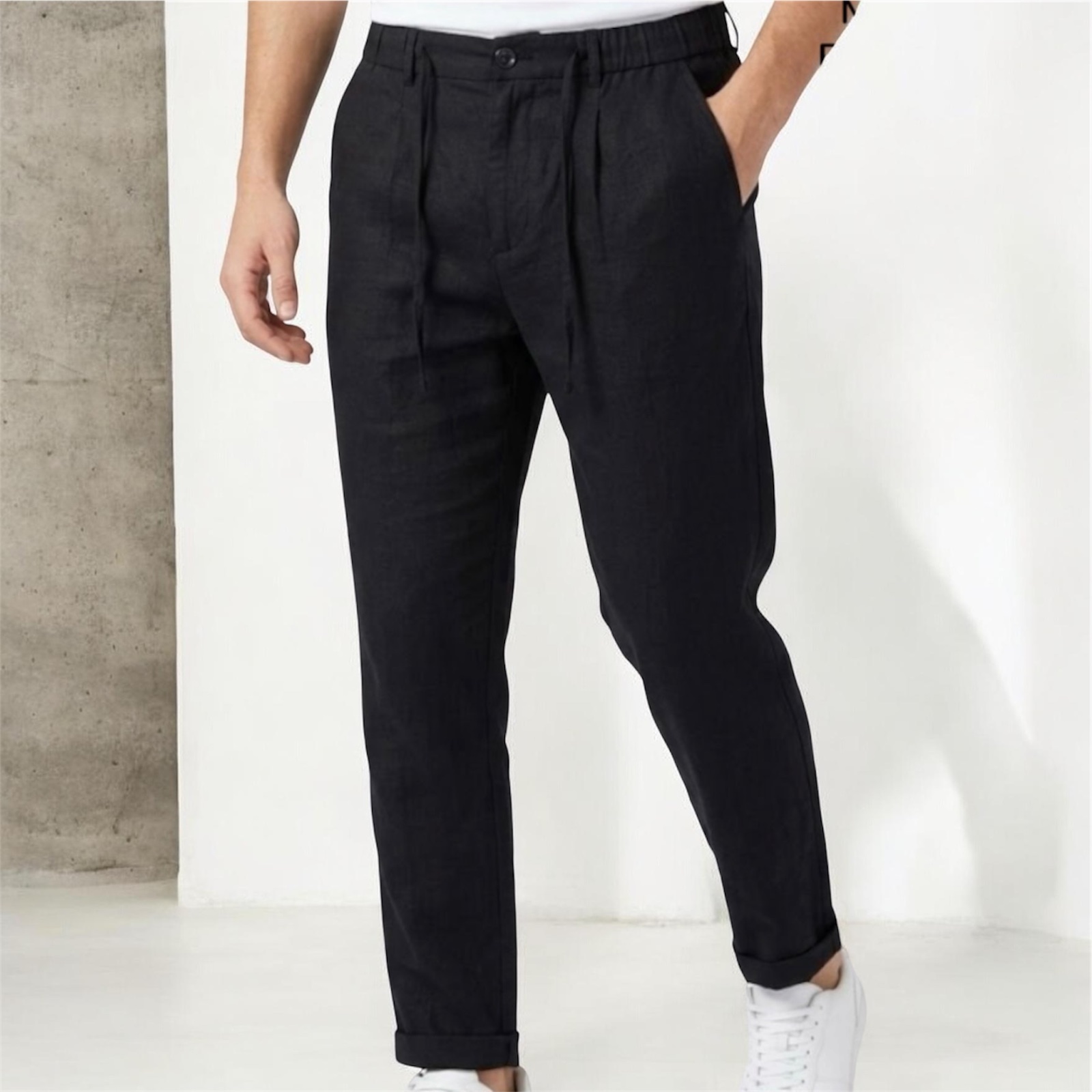 pants puro lino