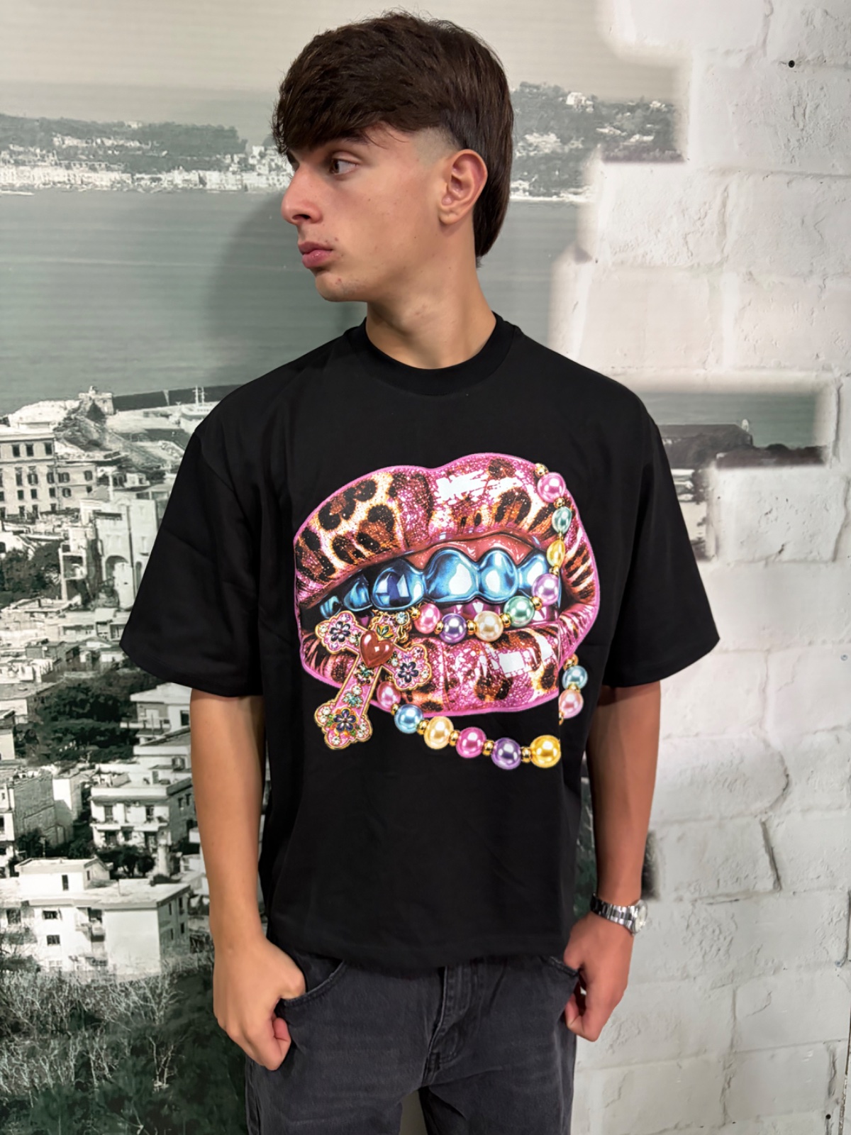 shirt kiss gold