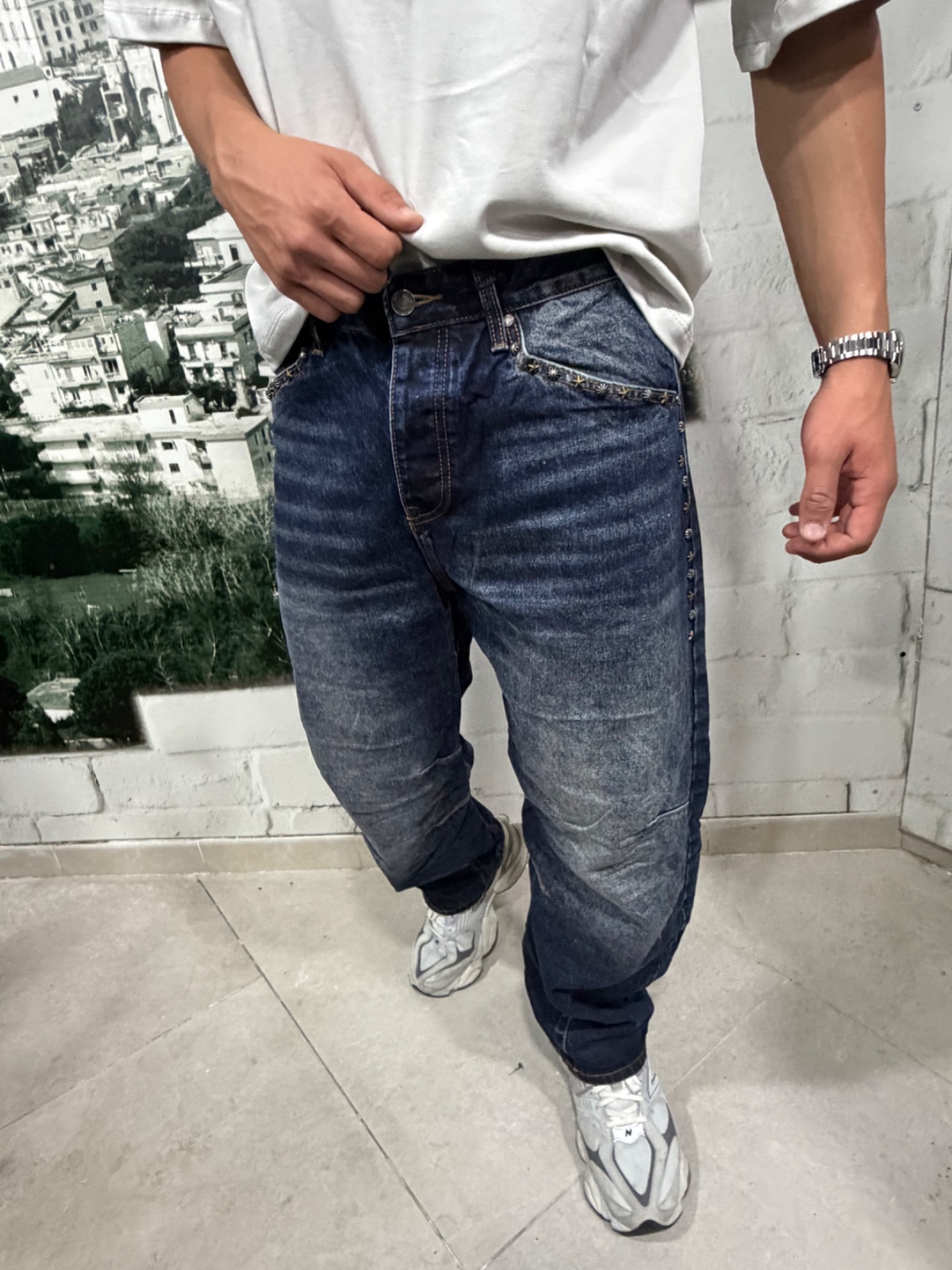 jeans blue bj